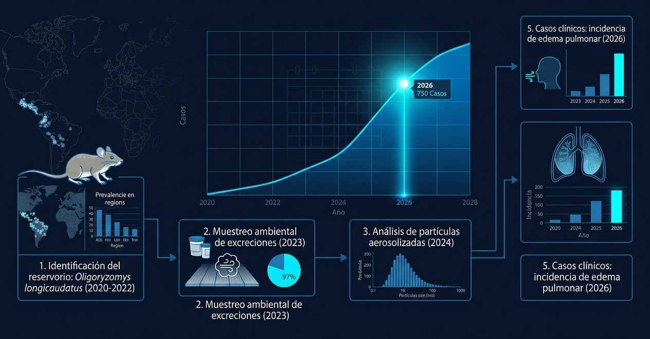 Situación epidemiológica del Hantavirus en 2026