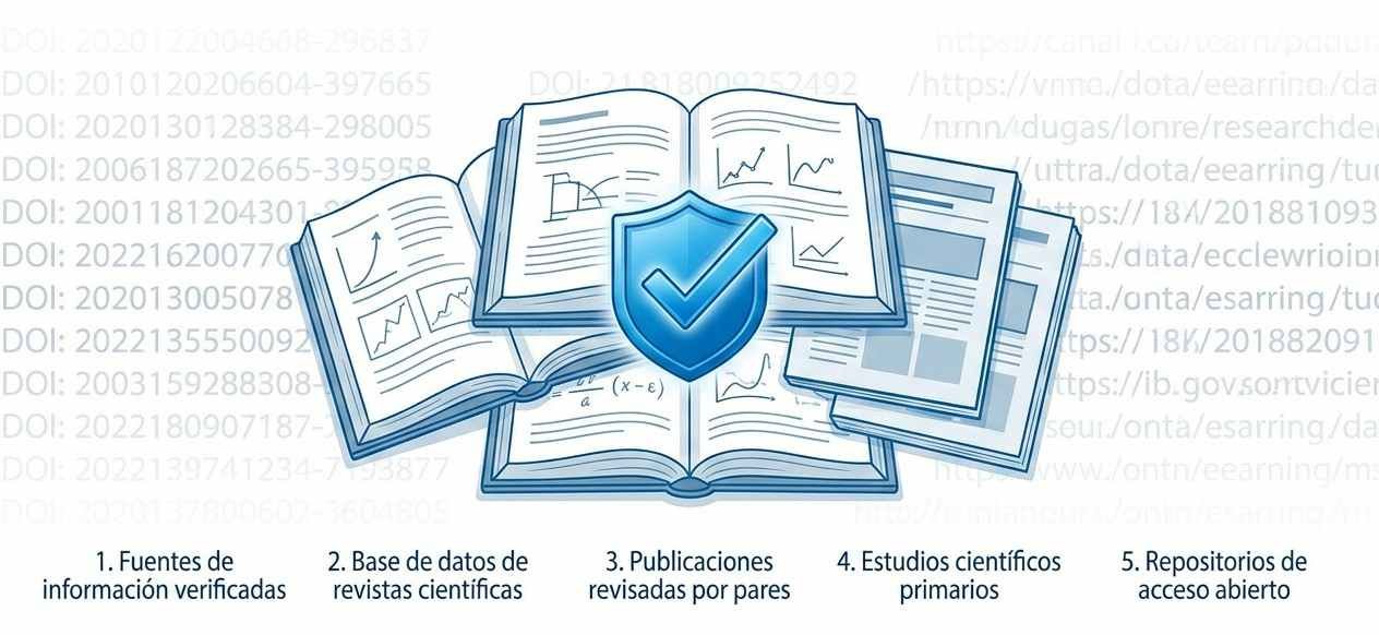 Fuentes — registro de referencias y auditoría