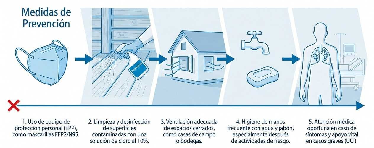 Tratamiento y prevención del Hantavirus